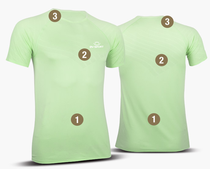 T-shirts AERIAL verde